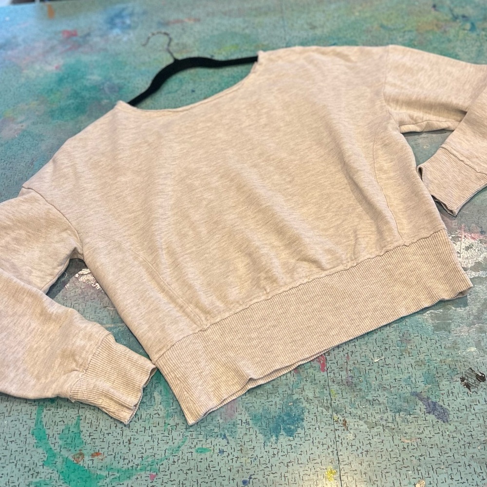 Heathered Grey Sweatshirt
